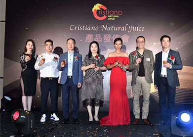 歐陽震華香港 出席Cristiano Natural Juice產(chǎn)品發(fā)布會 現(xiàn)場